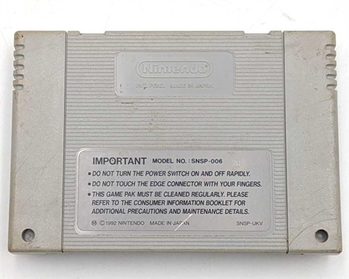 Super SWIV - SNES - Cartridge - (SCN) (B Grade) (Genbrug)